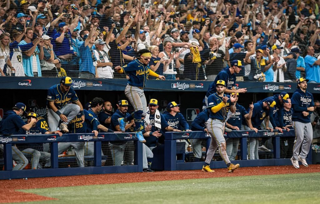 MLB: Brewers vapuleó a los Rays y acaricia su primer campeonato 3 Brewers