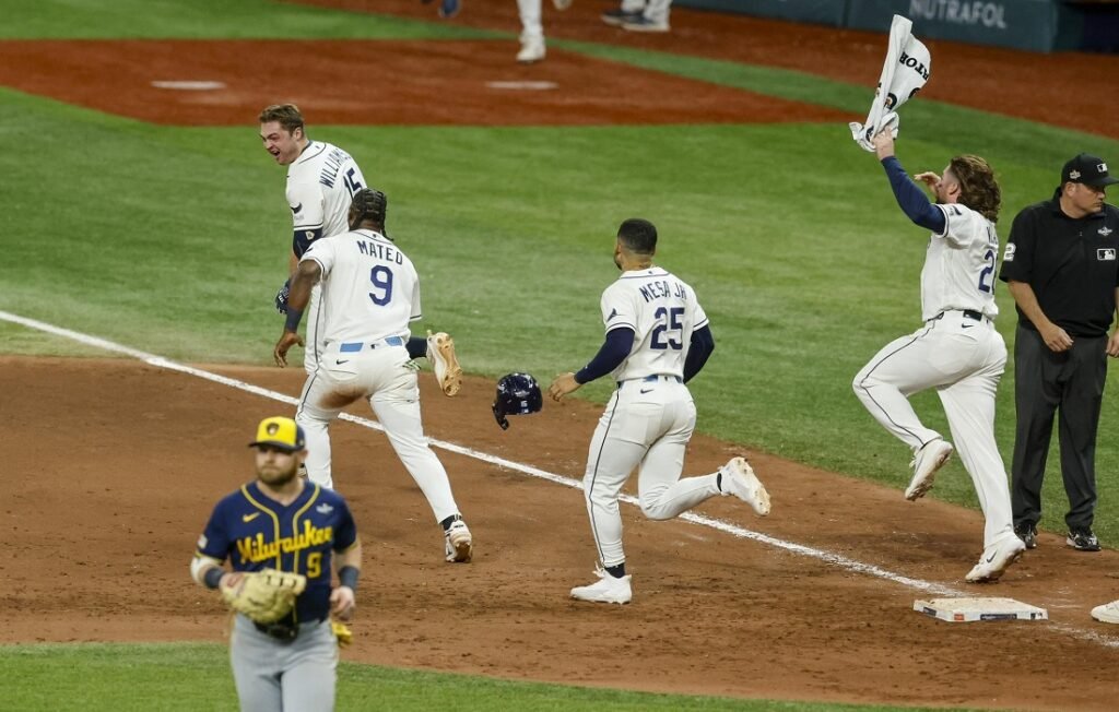 MLB: Rays recuperaron el impulso y van por histórica remontada 1 Rays