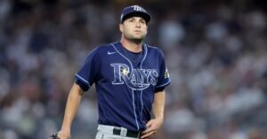 Home 23 Shane McClanahan no juega más en postemporada con los Rays de Tampa Bay