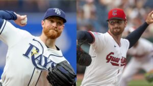 Home 23 Drew Rasmussen y Foster Griffin serán los abridores de Rays de Tampa Bay vs Guardianes de Cleveland