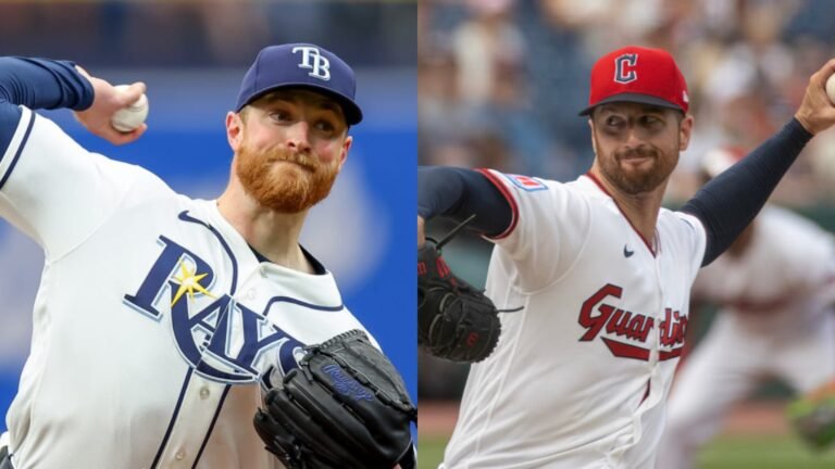 Home 32 Drew Rasmussen y Foster Griffin serán los abridores de Rays de Tampa Bay vs Guardianes de Cleveland