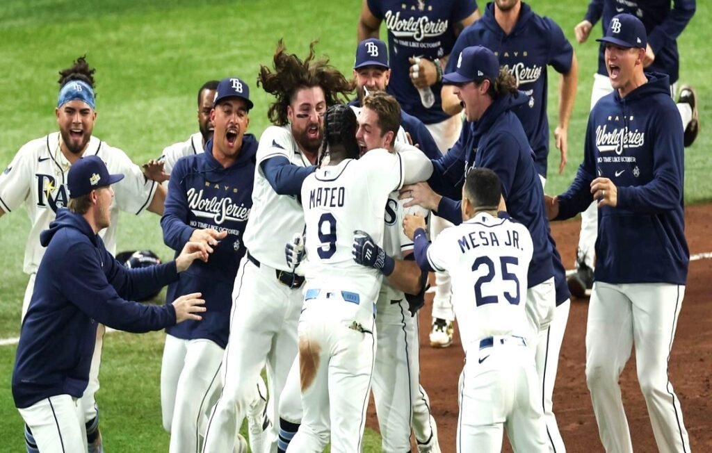 MLB: Tampa Bay dejó tendido a Milwaukee y fuerza un Juego 5 en la Serie Mundial 1 Tampa Bay