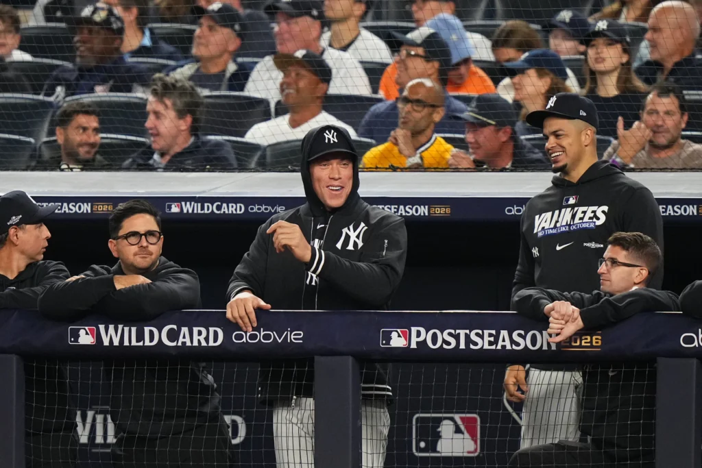 Aaron Judge se mantiene en duda para la Serie Divisional ante Tampa Bay 1 Aaron Judge en duda para la Serie Divisional