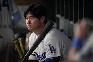 Home 21 Shohei Ohtani no se vio bien en postemporada con los Dodgers de Los Ángeles