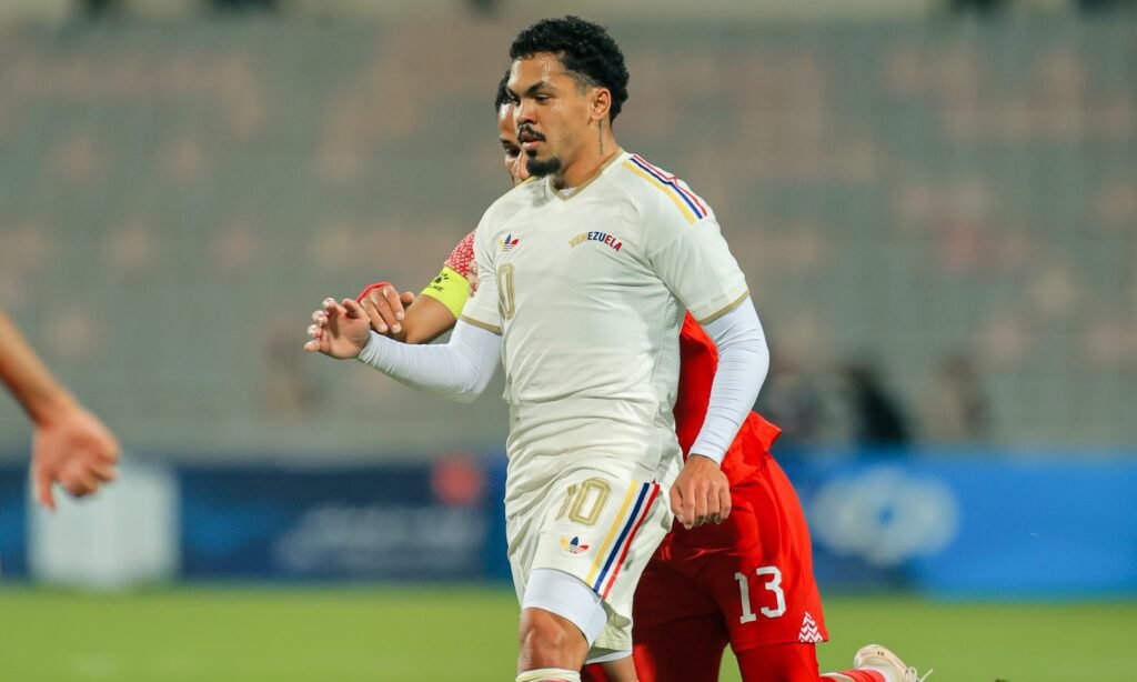 Venezuela terminó con empate ante Jordania: quedó en deuda con el gol 1 Dani Pereira, el 10 de Venezuela en la gira por Asia.